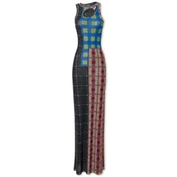 Ottolinger Mesh Tank Maxi Dress Multi-colored Size M / AU 10 for rent on The Volte - image 5