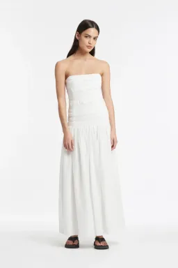 Sir The Label Xanthe Dress Ivory White Size 1 / AU 8 for rent on The Volte - image 1