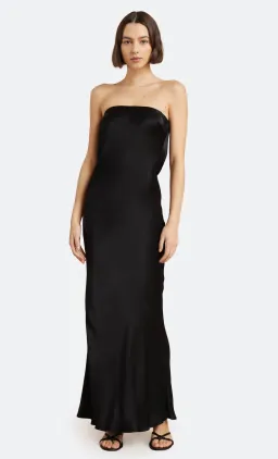 Bec & Bridge Moon Dance Strapless Dress Black Size AU 8 for rent on The Volte - image 1