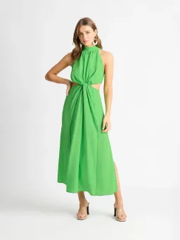 Sheike Elevate Maxi Dress Green Size AU 8  for rent on The Volte - image 1
