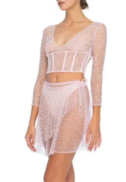 Dyspnea Certified Freak Bodice Pink Size L/AU 12 for rent on The Volte - image 1