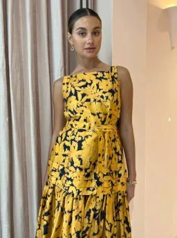 ACLER Astoria Dress in Night Garden Size 10 for rent on The Volte - image 7