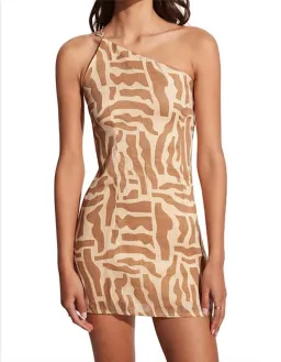 Faithfull the Brand Zippora Mini Dress Print Size 12 for rent on The Volte - image 2