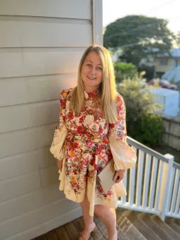 Zimmermann Wonderland Buttoned Mini Dress Floral Size 3 / Au 14 for rent on The Volte - image 1