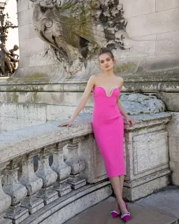 Sheike Emporium Dress Pink Size AU 16 for rent on The Volte - image 5