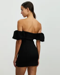 Lover Nicoletta Mini Dress Black Size AU 12  for rent on The Volte - image 3