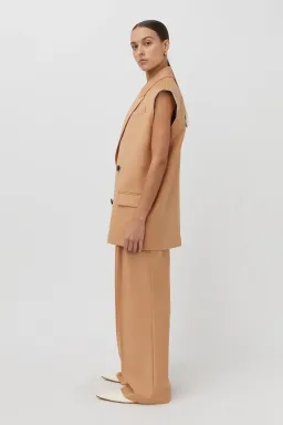 Camilla and Marc Renata Vest and Pant Set Rosewood Pink Size 8-10 for rent on The Volte - image 2