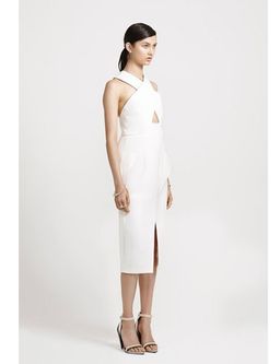 Manning Cartell Date and Text Dress White size 8 for rent on The Volte - image 2