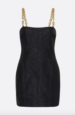 Manning Cartell Neo Classic Mini Dress with Chain Black Size 8 / S for rent on The Volte - image 9
