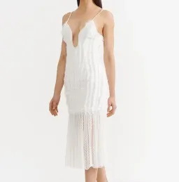 Asilio Hope For Heaven Dress White Size 8 for rent on The Volte - image 1
