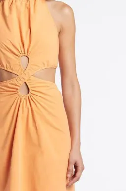 Sir the Label Coppola Cut Out Dress Orange Size AU 6 for rent on The Volte - image 3