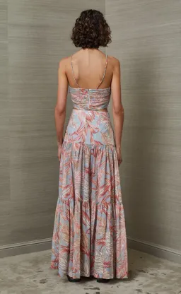 Bec & Bridge Miami Palm Skirt and Top Pink Set Size AU 6  for rent on The Volte - image 5