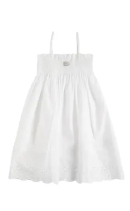 Dolce & Gabbana Cotton Poplin Dress White Size 5 for rent on The Volte - image 1