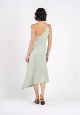 One Fell Swoop Iris Midi Dress Mint Pastel Size 10 for rent on The Volte - image 3