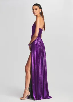 Retrofete Waldorf Dress Purple Size S / AUS 6-8 for rent on The Volte - image 3