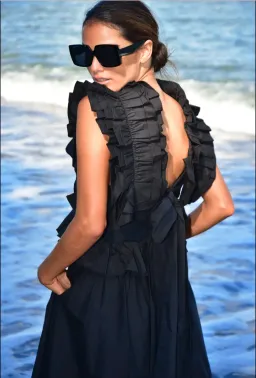 Trelise Cooper Got the Frills for You Black Size 10 for rent on The Volte - image 3