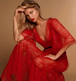 Alice McCall Look Good Feel Good Gown Red Size 6 for rent on The Volte - image 1