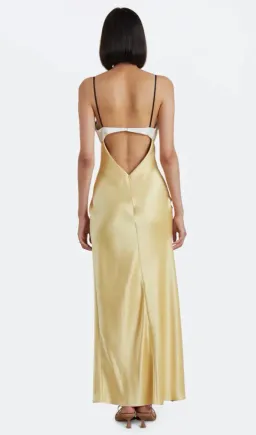 Bec & Bridge Nadia Bustier Maxi Dress Yellow Size 6 for rent on The Volte - image 3