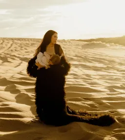 Gigi Tulle Robe in Black One Size for rent on The Volte - image 5