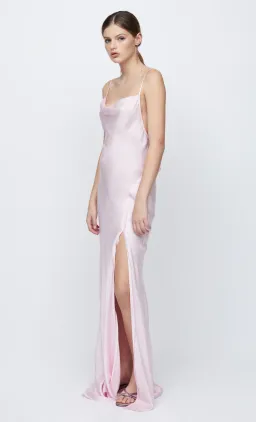 Bec & Bridge Joelle Split Maxi Dress Quartz Blush Size AU 6 for rent on The Volte - image 4