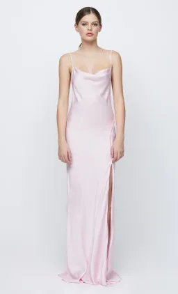 Bec & Bridge Joelle Split Maxi Dress Quartz Blush Size AU 6 for rent on The Volte - image 3