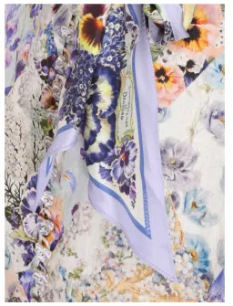 Zimmermann Tama Belted Mini Dress Floral Size 2 / AU 12 for rent on The Volte - image 3