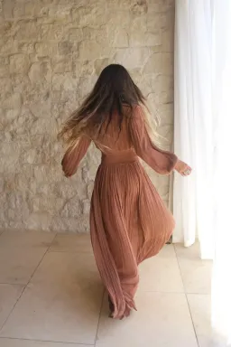 Jen's Pirate Booty Lapis Dress Rust Size M/L AU 10 for rent on The Volte - image 3