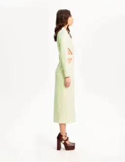 Alice McCall Night SkyMidi Trench Dress Green Size 12  for rent on The Volte - image 3