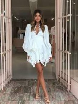 Acler Vicount Mini White Size 14 for rent on The Volte - image 2