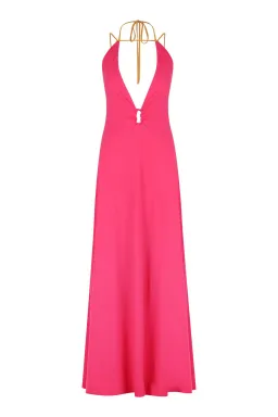 Hansen and Gretel Charlee Dress Magenta Size S/AU 8 for rent on The Volte - image 3