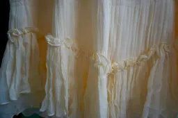 Shona Joy Victoria Sleeveless Ruched Mini Dress Cream Size 14 for rent on The Volte - image 4