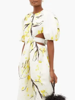 Aje Mimosa Dress White Size AU 6 for rent on The Volte - image 2