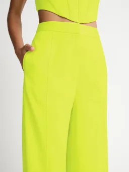 Sheike Lola Bustier Size 8 and Pant Size 10 Coord Set in Lime Green  for rent on The Volte - image 4