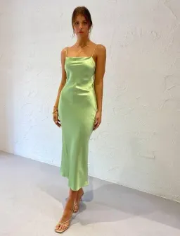 Bec & Bridge Apple Eyes Maxi Dress Apple Green Size AU 10 for rent on The Volte - image 1