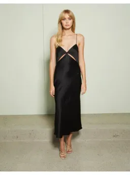 Bec & Bridge Mila Dress Black Size AU 8 for rent on The Volte - image 1