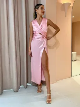 Anna Quan Violeta Dress in Rosa Size 6 for rent on The Volte - image 1