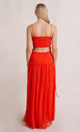 Bec & Bridge Charlotte Maxi Dress Red Size 10 for rent on The Volte - image 3