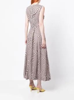 Rachel Gilbert Lola Dress Print Size 0/AU 6 for rent on The Volte - image 2