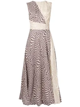 Rachel Gilbert Lola Dress Print Size 0/AU 6 for rent on The Volte - image 3
