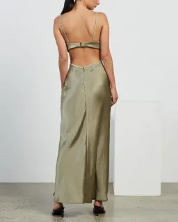 Bec & Bridge Veronique Maxi Dress Sage Size 8 / S for rent on The Volte - image 3