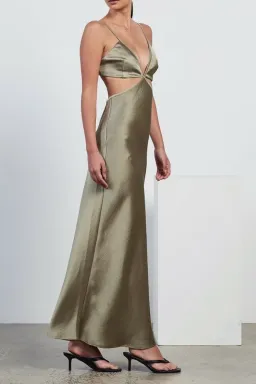 Bec & Bridge Veronique Maxi Dress Sage Size 8 / S for rent on The Volte - image 4