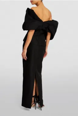 Rachel Gilbert Xavier Gown Black Size3/AU12 for rent on The Volte - image 2