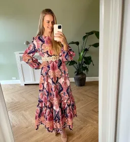 Zimmermann The Laurel Billow Emb Midi Dress in Navy Baroque Floral Size 2 /Au 12 for rent on The Volte - image 2