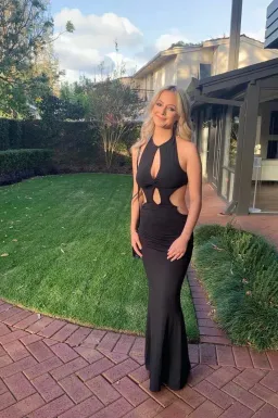 I AM GIA ‘Valera’ Maxi Dress in Black Size S/AU 8 for rent on The Volte - image 2