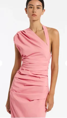 Sir The Label Giacomo Gathered Gown Pink Size AU 8 for rent on The Volte - image 4