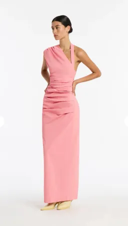 Sir The Label Giacomo Gathered Gown Pink Size AU 8 for rent on The Volte - image 1