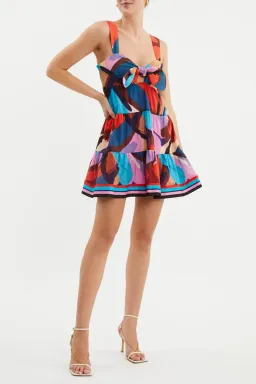Rebecca Vallance Mini Dress Multi-colored Size AU 12 for rent on The Volte - image 1