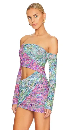 NBD Elea Mini Dress Multi Size 8  for rent on The Volte - image 2