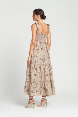 Sir The Label Stella Tiered Maxi Dress Print Size 1 / Au 8 for rent on The Volte - image 5