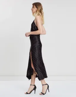 Bec & Bridge Kylie Midi Dress Black Size AU 6 for rent on The Volte - image 3
